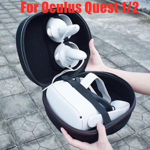 Carrying Case For Oculus Quest 1/2 VR Headset Portable Storage Bag Anti-Collision Handbag For Oculus Quest 1/2 VR Accessory