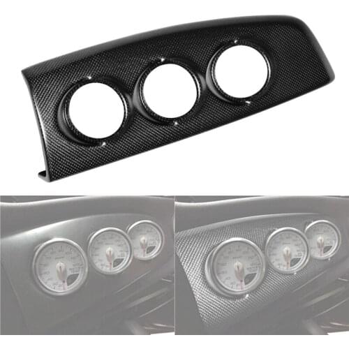 LHD For Toyota GT86 Subaru BRZ 2012-2016 Real Carbon Fiber Console Central Dashboard Cover Panel Decration Interior Parts