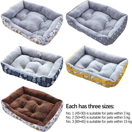 Pet Bed for Cats or Small Dogs Winter Comfortable Bed Nest House Cushion Bed for Small Puppy Dogs