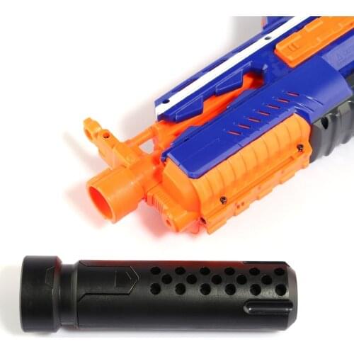 Modified Front Tube Decoration for Nerf Matte Black Tube For Nerf Gun Modification Decoration