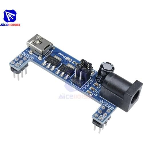 Diymore Mini USB Power Supply Module DC 3.3V 5V for Breadboard MB-102 MB102
