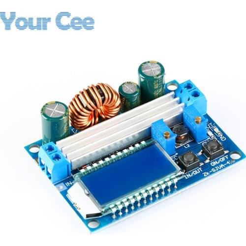 Lifting Pressure Module Step Down Buck Step Up Boost Power Supply Module Constant Pressure LCD Digital Display 35W Adjustable