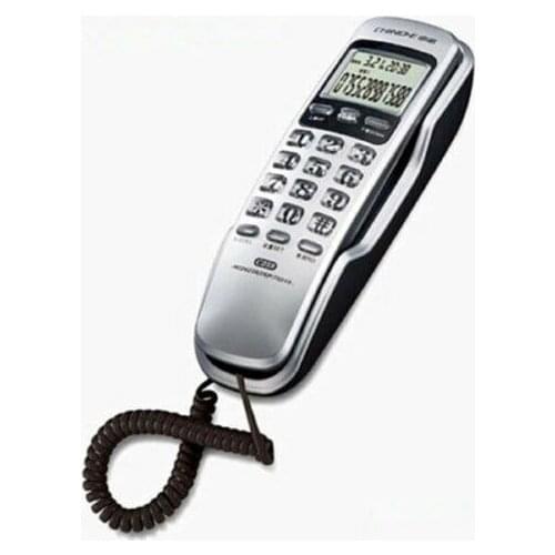 Landline Caller Id Desk Corded Home Phone Telephone Lcd Mount Office Land C259