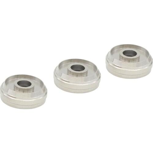 Durable 3pcs Trumpet Valve Cap Screw Stainless Steel Accessories Parts
