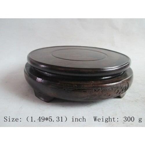 Elaborate Chinese Classical manual wood stand display base