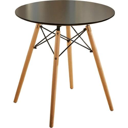 North Europe Family Fashion Dining Table Combination Milk Tea Shop Coffee Shop Leisure Meeting And Simple Round Table