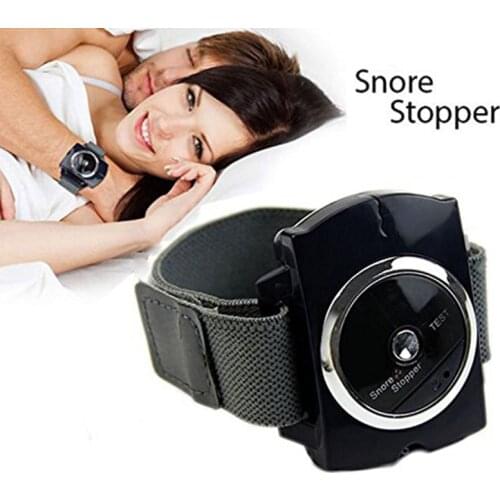 SNORE AWAY Intelligent Snore Stopper - Smart Anti-Snore Sleeping Wristband Stop Snore by Platinium Tech Sleeping Night Aid Biose