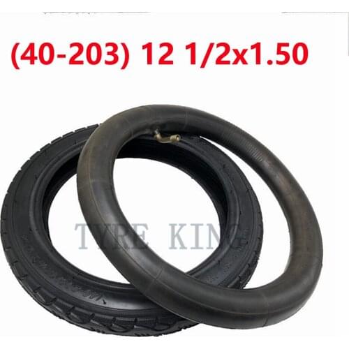Thickening 12 1/2x1.50 (40-203) Tire Inner Tube Tyre for Electric Wheelchair Electric Scooter Bicycle Tyre Wheel Parts