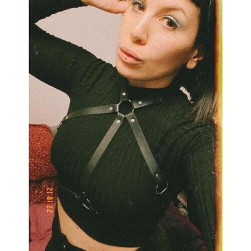 UYEE Women Sexy Lingerie Harness Belt Chain Bdsm Body Bondage Gothic Garter Belt Wedding Garter Lingerie Harajuku