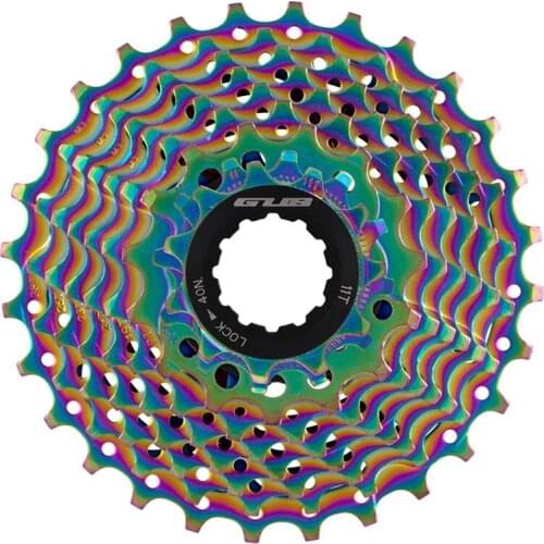 GUB Mountain Bike Flywheel 9 Speed 28T Freewheel Bike Sprocket Suitable for Mountain Bike Bicycle Bprocket is Easy to Install