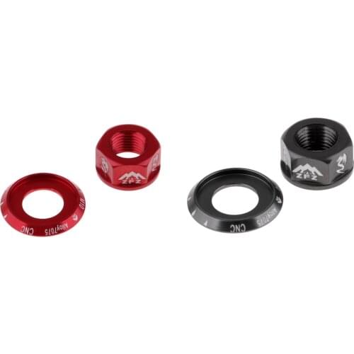 Bicycle Hubs Nut Mountain Bike MTB Flange Nut Part Drums Rear M10 Axle Screw