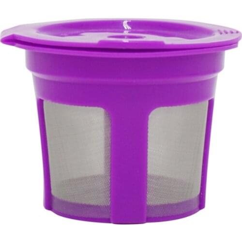 10pcs Refillable Coffee Filter Cup Reusable Coffee Pod Filled Capsule Compatible With Keurig 2.0 1.0 K Cup Coffee Makers