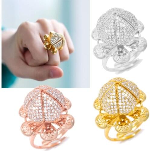 Angelady Rings With Diamonds