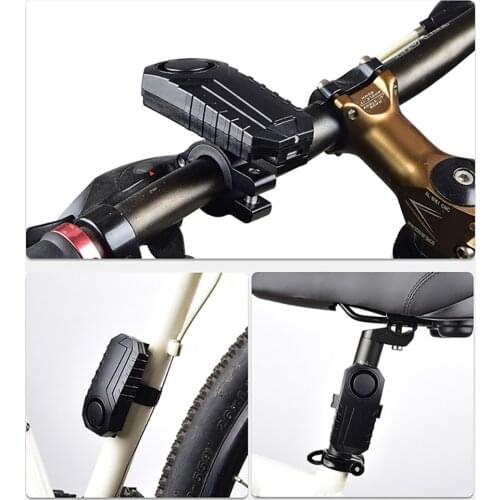 Car Wireless Remote Control Vibration Anti-Theft Alarm Waterproof Super Loud Horn Riding Equipment for Bicycle Electric Bike