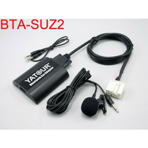 Yatour BTA Bluetooth Adapter for Suzuki SX4 Grand Vitara Swift Jimny II 14-Pin PACR Series Radio PACR01 PACR02 PACR03 PACR07