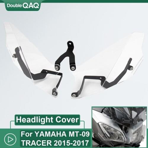 For YAMAHA MT 09 TRACER 2015 2016 2017 MT09 Tracer Motorcycle Accessories Headlight Grille Cover Protector Guard Lens
