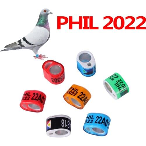 20pcs 8mm bird foot ring competition ring Philippines electronic chip homing pigeon racing pigeon foot ring bird ring