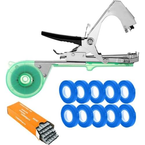Plant Tying Machine Durable Convenient Tapener Tool Plant Agriculture Tape Stainless Steel Stable For Fruit Flower Vegetable