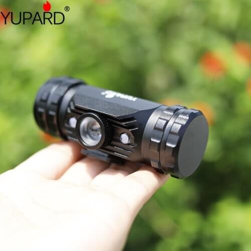 Multifunctional fixed focus headlamp XPE+ red and blue flashing light LED USBrechargeable fishing light work light camping light