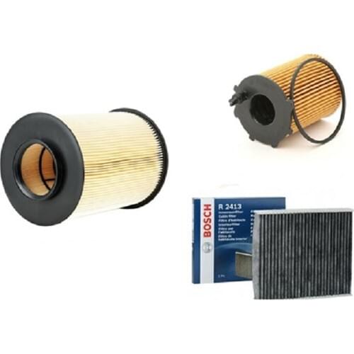 Bosch Ford Focus-2 1.6 Tdci Maintenance Filter Set 2007-2011 Bosch-3 'lü