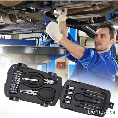 Car-Shaped Tool Set Screwdriver 22-In-1 Car Type Household Auto Carbon Steel Screwdriver Repair Parts Accessories Outdoor