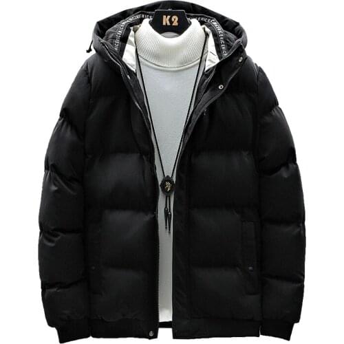 2020 New Waterproof Winter Jacket Men Hoodied Parka Male Warm Winter Casual Coat Men Thicken Zipper Mens Jackets