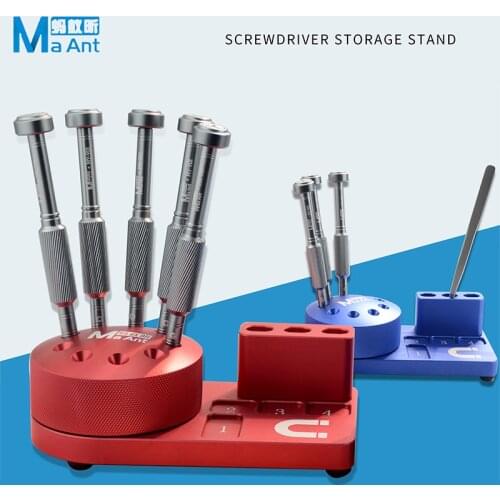 Ma-Ant New Multi-function Screwdriver Holder Tool For Mobile Phone Repair Storage Component/Finishing Parts Desktop Storage Rack