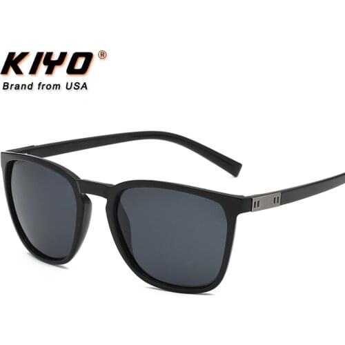 KIYO Brand 2020 New Women Men Square Polarized Sunglasses PC Classic Sun Glasses High Quality UV400 Driving Eyewear 3785