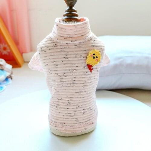 Dog Clothes Teddy Schnauzer Pomeranian Chihuahua Bichon Dog Cute Pet Clothes Little Yellow Duck Bottoming Shirt