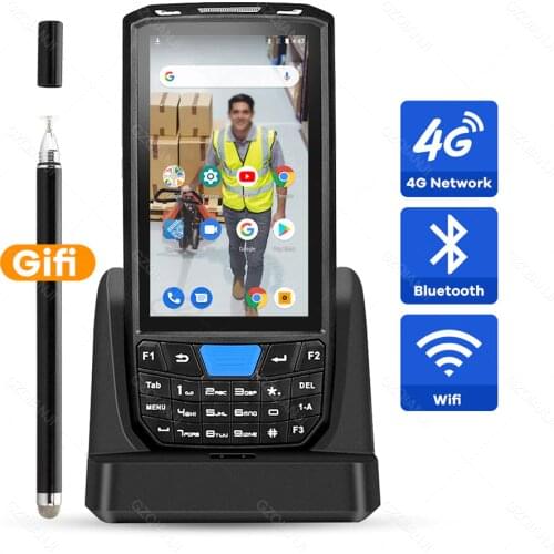 Handheld Pos Terminal Android 8.1 PDA 1D 2D QR Honeywell Barcode Scanner 4G NFC Bar codes Reader Portable Data collector PDA