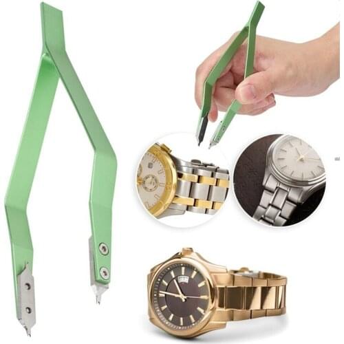 V-Shaped Watch Spring Bar Remover Tweezers Watch Repair Tool