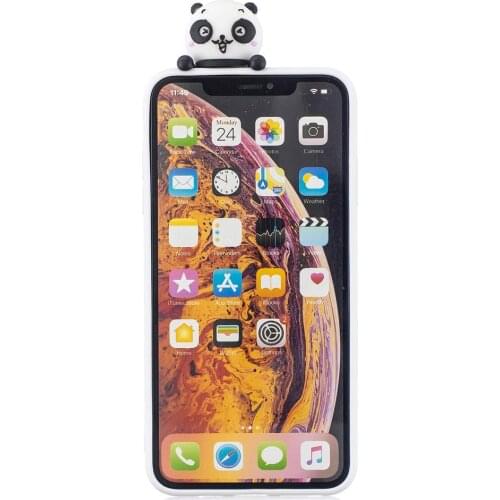 3D Cute Coloured Painted Animal TPU Anti-scratch Non-slip Protective Cover Back Case For OPPO Realme 2 pro Mobile Phone