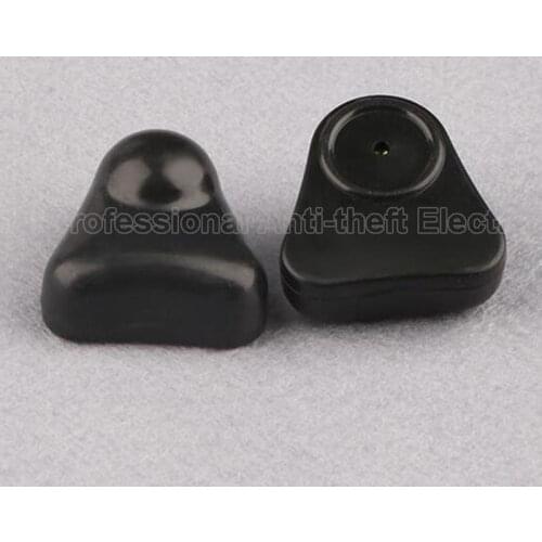 EAS RF 8.2MHZ security hard tag with lanyard triangle for clothes, shoeshop and jewelry store 500pcs