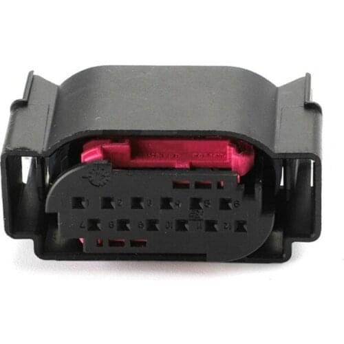 12 Pin Way 4E0 972 713 4E0972713 1534151-1 1534152-1 Lane Assist LCA Connector Plug For VAG Volkswagen Audi Porsche Benz