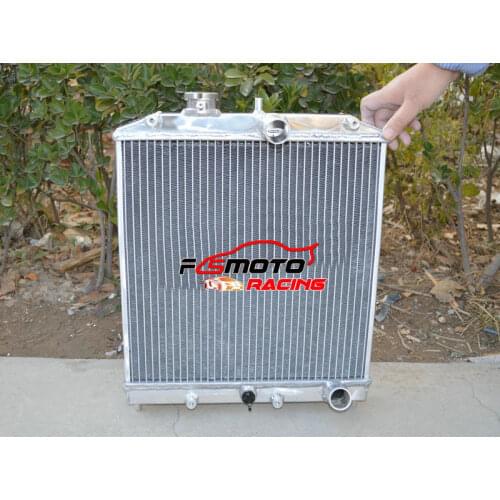 3 Row aluminum radiator 1992-2000 for fit Honda fit Civic EK EG D15 D16 28mm Pipe 93 94 95 96 97 98 99 00
