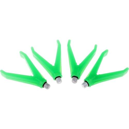 4pcs Fishing Rod Holder Butt Rest Head for Rod /Bank Sticks/Buzz Bars