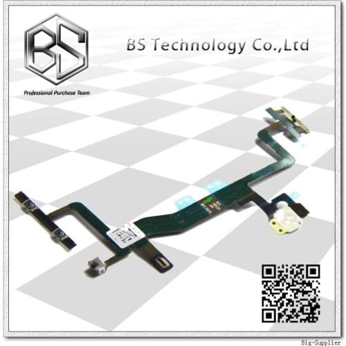 5pcs/lot Original Official New for iPhone 6S Power Flex with Volume Flex
