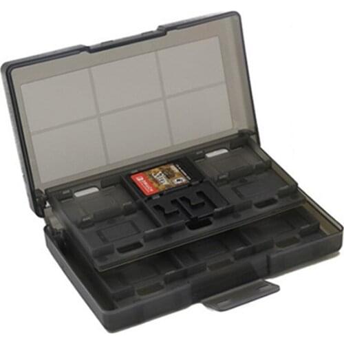 For Nintend Switch Case Accessories 24 in 1 Game Memory Case Holder for Nintendo Switch NS Protective Storage Box