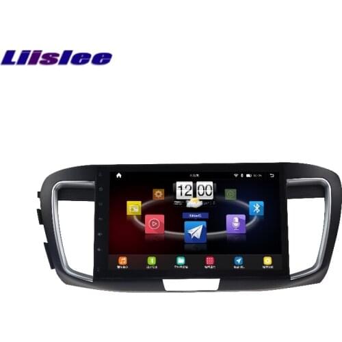 For HONDA For Accord 9 2013~2017 LiisLee Car Multimedia TV DVD GPS Audio Hi-Fi Radio Stereo Original Style Navigation NAVI MAP