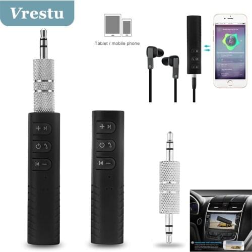 Wireless BT 5.0 Receiver 3.5mm Jack TF Card MP3 MP4 Player Earphone Wireless Adapter 3 5mm Aux 3D Bass Audio Music for Headphone