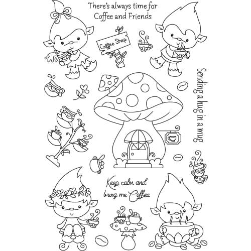 Spirit stamp Clear Stamp for Scrapbooking Transparent Silicone Rubber DIY Photo Album Decor A194