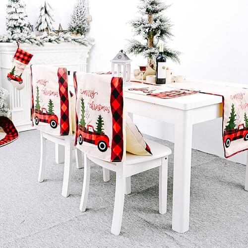 Famyfamy New Year Tablecloths On The Table