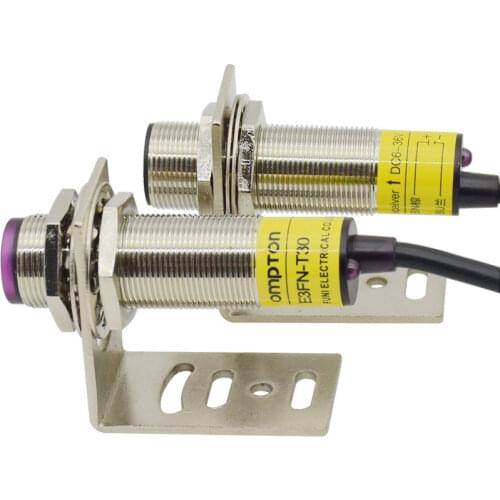 Photoelectric switch sensor Infrared laser diffuse reflection M18 NPN/PNP NO/NC Distance adjustable distance 300cm