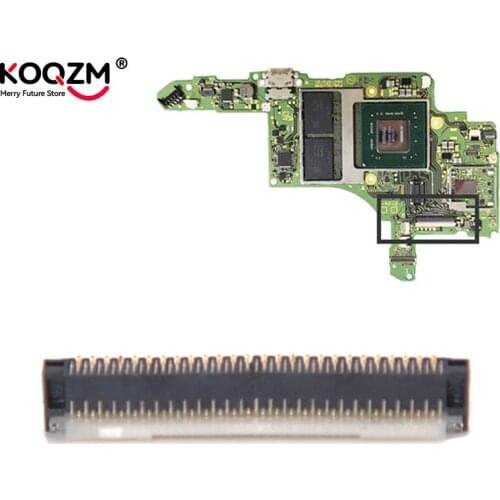 Motherboard LCD Display Screen Flex Cable Clip Ribbon Socket for NS Switch