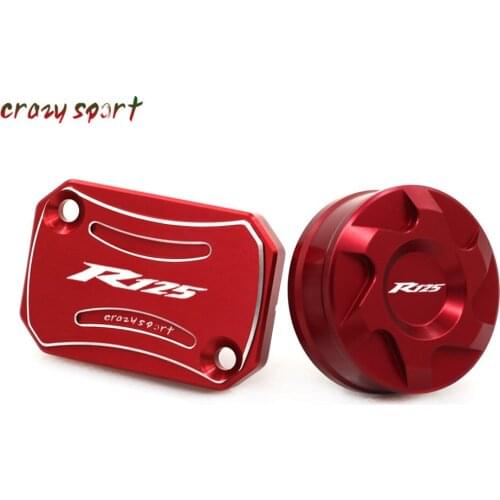 Front Rear Brake Master Cylinder Fluid Reservoir Cover For YAMAHA YZF-R125 YZF R125 2014-2020 YZFR125 Motorcycle Accessories