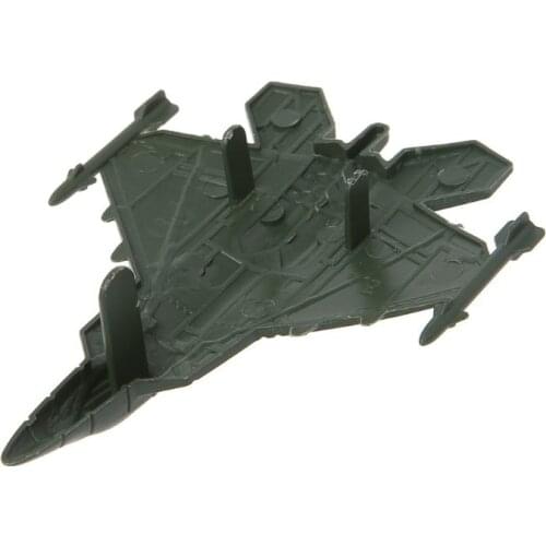 Plastic Airplane Fighter Model Kids Simulation Plane Toy Collection Decoration