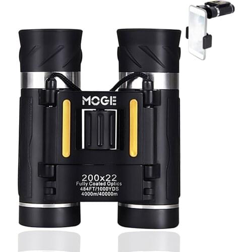 200x22 Professional HD Telescope 40000M Long Range Binoculars FMC Optics Telescope For Camping Travel Low Light Night Vision