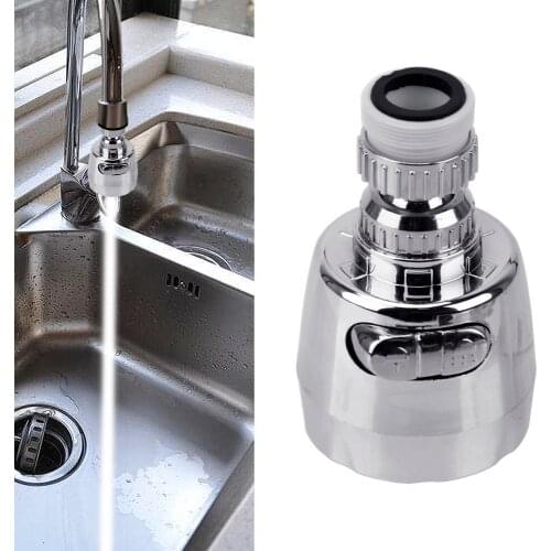 Boost Bubbler Extended Water Saver Kitchen Bathroom Faucet High Pressure Nozzle Splash-Proof Tap Universal