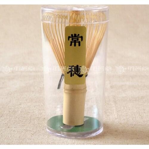 [GRANDNESS] Tsuneho White Bamboo Chasen Matcha Whisk 64 Japanese Whisk for Preparing Matcha