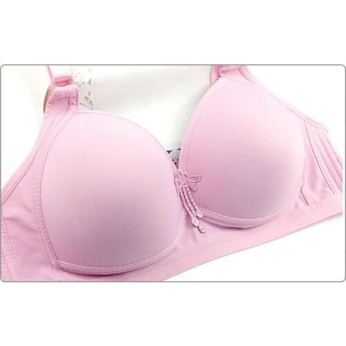 Sexy lace lingerie bra top for women padded bralette VS gerat B C d e cup plus size 75 80 85 90 95 100 wire free push up bh C07